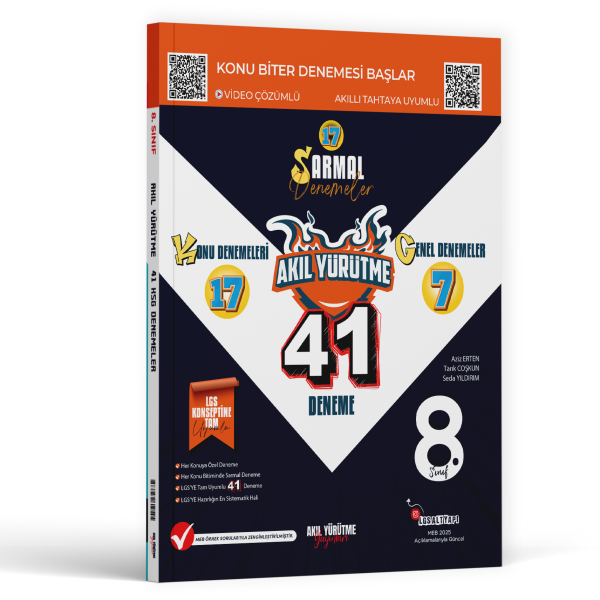 AKIL YRT 8.SINIF 41 (KSG) DENEME MATEMATİK - 25-26